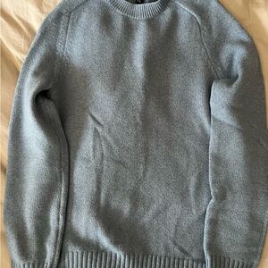 Banana Republic Blue Crewneck Sweater Cozy Knit